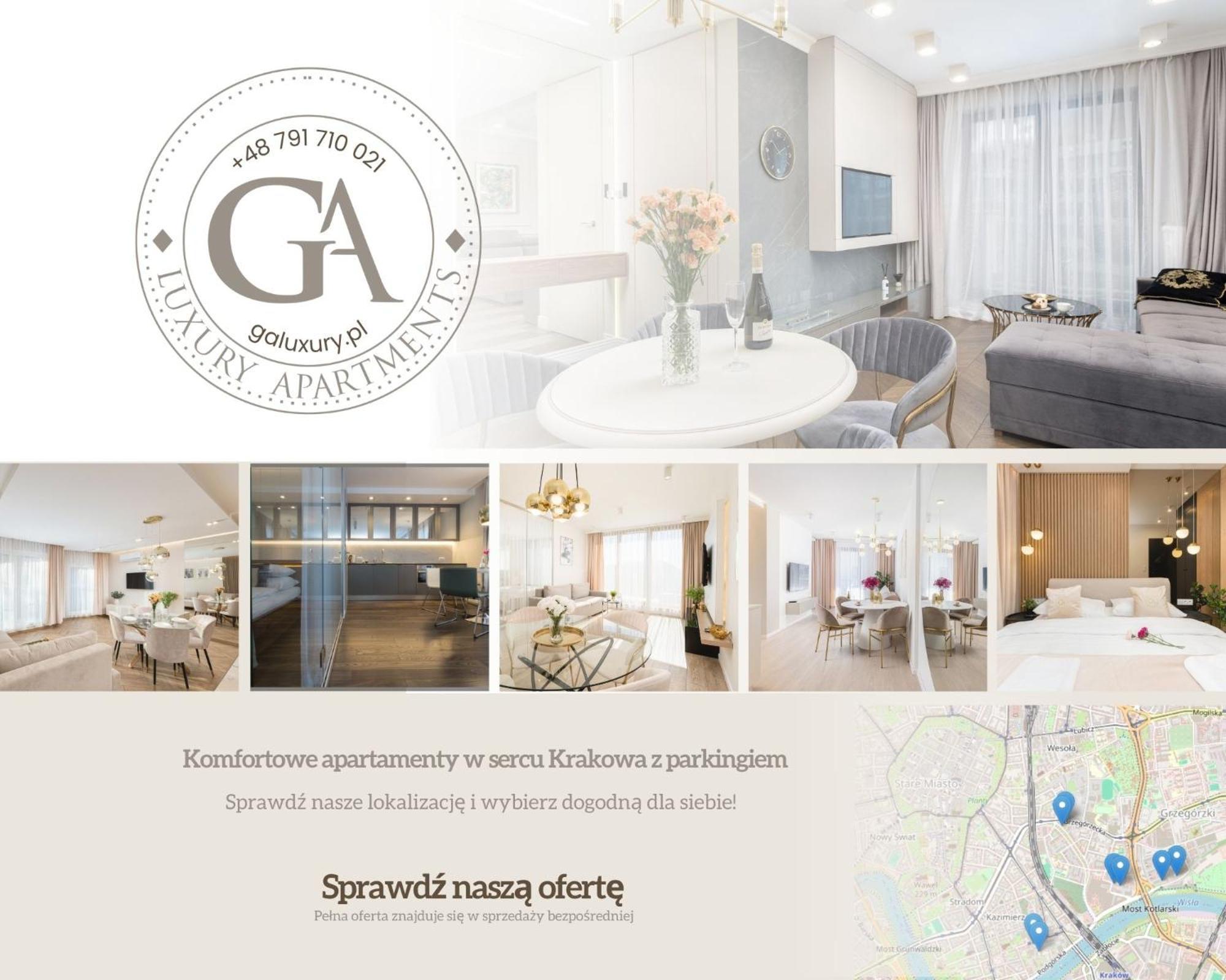 Ga Luxury Apartments W19 Krakau Exterior foto